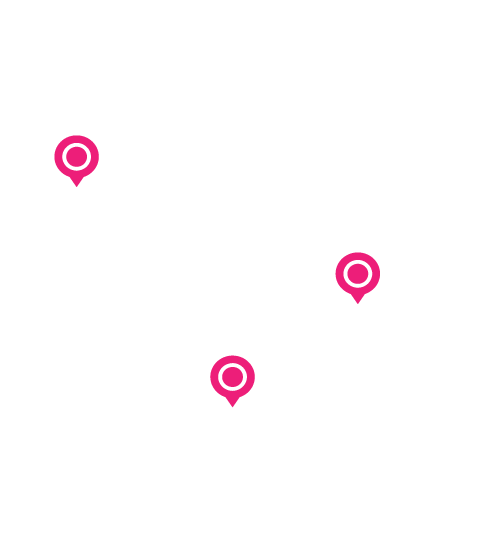Carte des bureaux et installations Vega | © Vega France