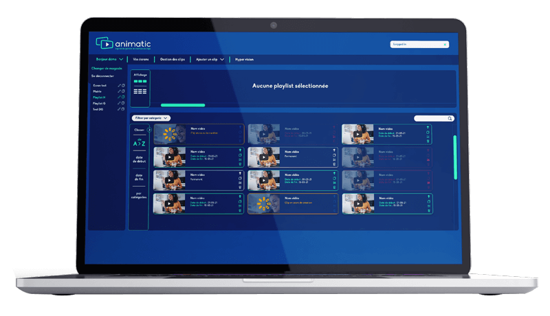Interface Animatic | © Vega France