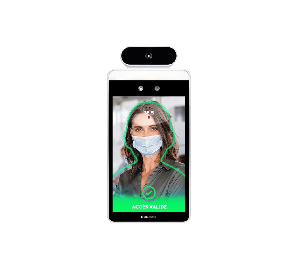 Dimensions de la borne SaniPass mini | © Vega France